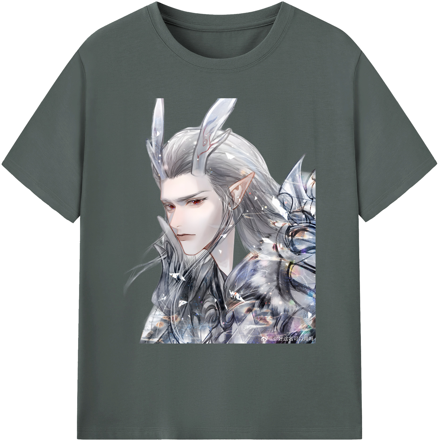 （画像用） Ne Zha 2 ナタ 魔童の大暴れ 綿100％ メンズ半袖Tシャツ｜肌触りやわらか＆通気性